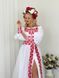 Сукня Афіна біла червона виш. (модель 2 ). 000003782 фото 3