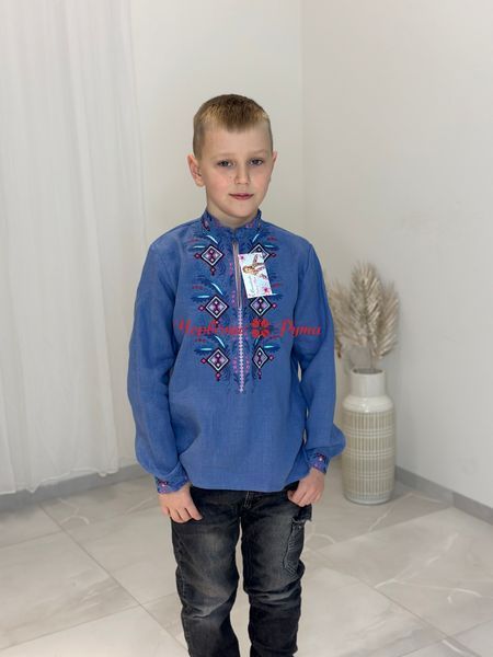 Сорочка хлопч. Птаха 000000575 фото