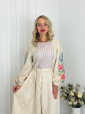 Сукня Феодора бежева . 000003866 фото