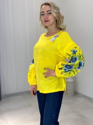 Блуза Міра жовта 000000124 фото