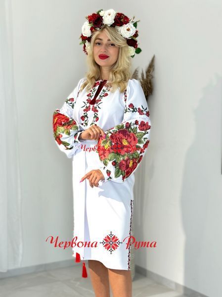 Сукня Шипшина біла (модель 2). НФ-00000919 фото