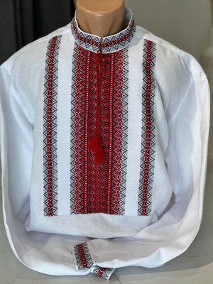 Сорочка чоловіча із тканими вставками. 000002568 фото