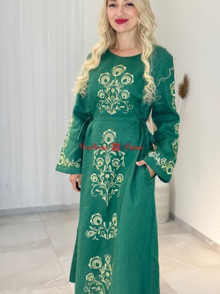 Сукня Десна зелена. 000003647 фото