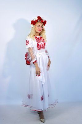Комплект Ніжність (модель 1) білий ч/в НФ-00000323 фото