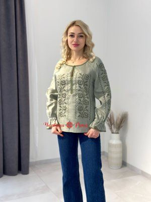 Блуза Тереса хакі 000001147 фото