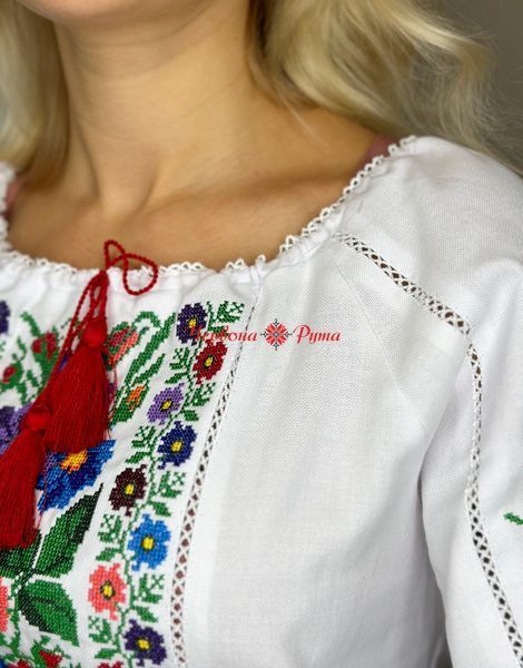Блуза Пишна біла 000000325 фото