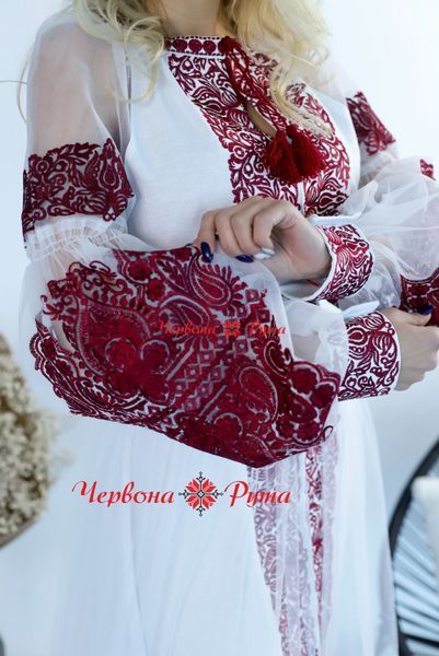 Сукня Святкова ( модель 4 ) біла . НФ-00000890 фото