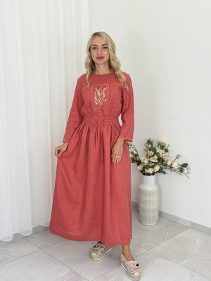 Сукня Евіта червона 000004627 фото